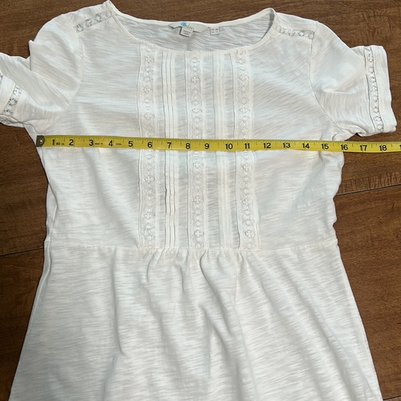 Boden white cotton dress size US4R in EUC - Picture 7 of 7